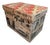 Shōwa Japanese Tea Chest with Newspaper, 1960s For Sale