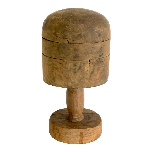 19th C French Hat Block Shop Display For Sale