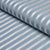 Schumacher Schumacher Lincoln Small Stripe Fabric In Blue For Sale - Image 4 of 5