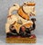 Antique White Vintage Hindu Gajasimha Foodog Lion W/ Elephant Painted Sculpture - 12" For Sale - Image 8 of 14