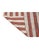 1960s Vintage Orange & White Kilim Rug - 7`5″ X 10`2″ For Sale - Image 5 of 6