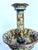 19th Century Chinese Imperial Yellow Cloisonné Enamel Pricket Candle Holders - A Pair For Sale - Image 12 of 18