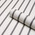 Schumacher Sample - Schumacher Westerly Stripe Wallcovering In Charcoal For Sale - Image 4 of 6