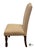 Tan Vintage Traditional Farmhouse Style Upholstered Dining Chairs - Set of 4 For Sale - Image 8 of 12