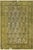 Retro Persian No Pile Green/Brown Wool Rug - 7'8'' X 9'9'' For Sale - Image 10 of 10
