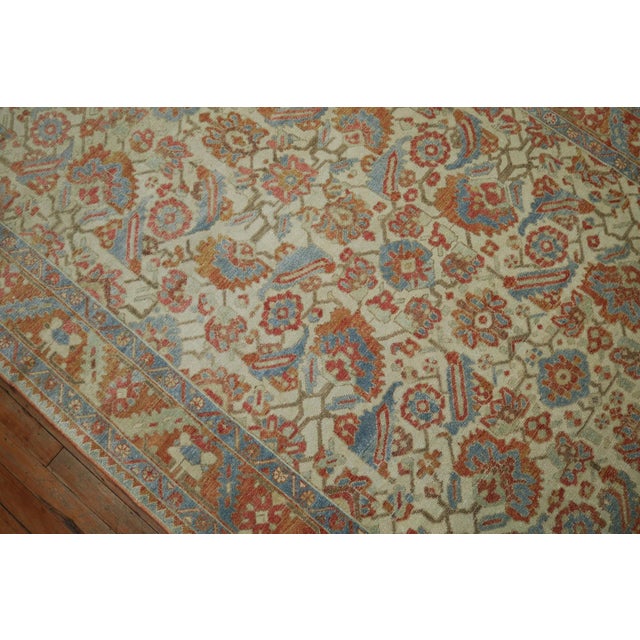 Textile Early 20th Century Persian Veramin Rug - 5'5" x 7'11" For Sale - Image 7 of 7