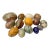 Vintage Polished Natural Stone Eggs-Set of 14 For Sale