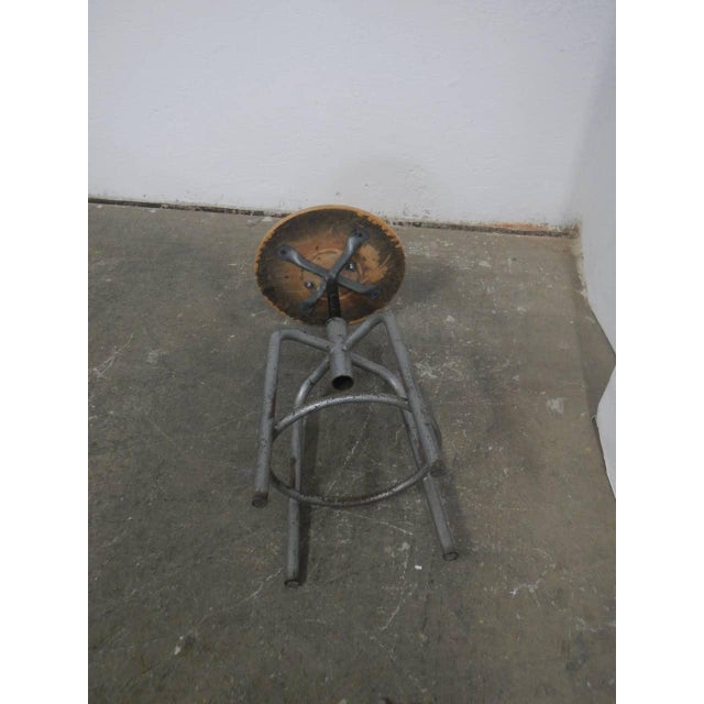 Vintage Four-Foot Stool, 1960 For Sale - Image 6 of 10
