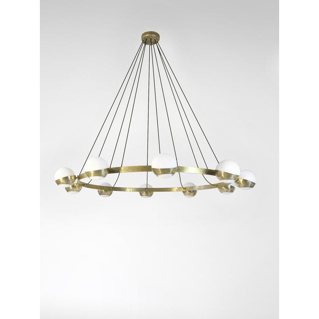 Dimensions: 130 mm diameter x 100 mm height adjustable height upon request e14 bulbs us (120v) wiring available upon...