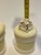 Vintage Japanese Capodimonte Style Celadon Floral Canisters - Pair For Sale - Image 9 of 10