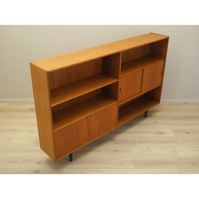 Wood Teak Bookcase by Westergaards Møbelfabrik, 1960s For Sale - Image 7 of 15