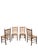 Vintage French Country Rush Seat Ladder Back Dining Chairs – Set of 4 For Sale - Image 10 of 11