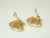 Ivory Late 20th Century Judith Leiber Enamel Frog Earrings With Glass Cabochon Stones, a Pair For Sale - Image 8 of 10
