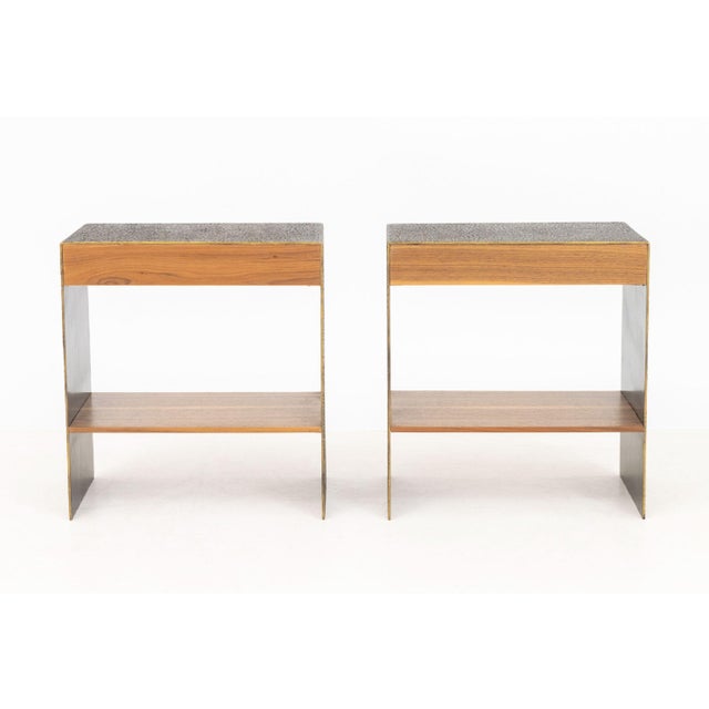 Aurelien Gallet Sumitra Side Tables, Pair For Sale - Image 9 of 9