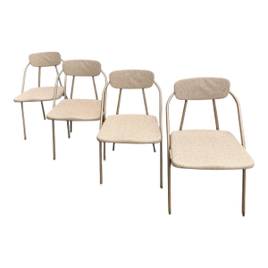 Mid-Century Cosco Stylaire Folding Chair Set of Four