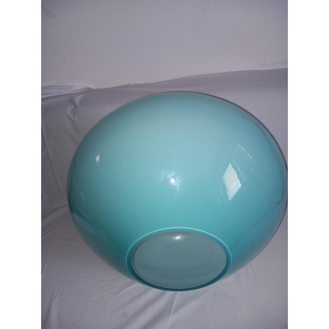 Glass Pendant Light from AV Mazzega For Sale - Image 5 of 14