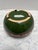 1990s Vintage Ceramic Pottery Green Textured Plant Vessel For Sale - Image 5 of 7