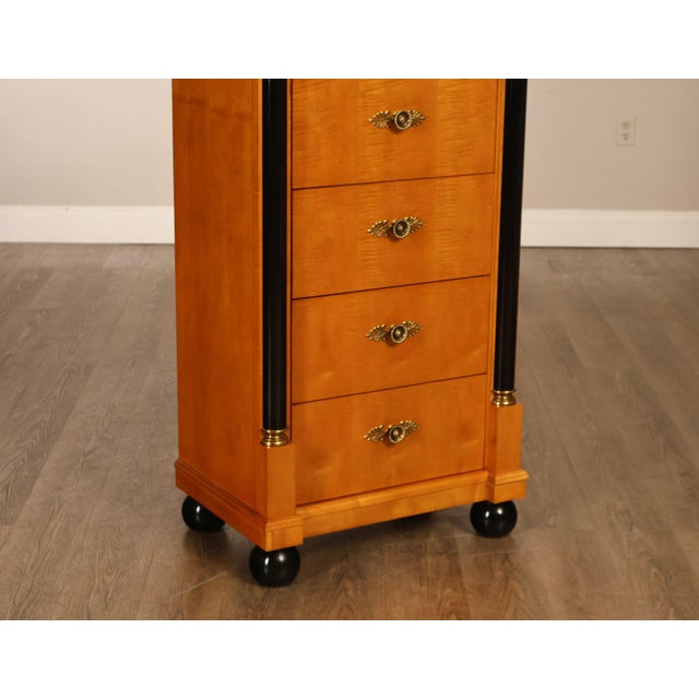 Late 20th Century Thomasville Grand Classics Collection Empire Style Lingerie Chest For Sale - Image 5 of 18