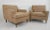 Mid-Century Modern Mid-Century Modern His and Her Club Chairs - a Pair For Sale - Image 3 of 8