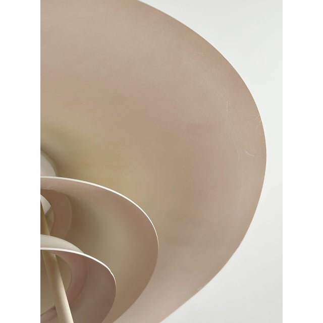 Vintage Danish Tiered Rise and Fall Pendant Lamp from Frandsen, 1970s For Sale - Image 10 of 11