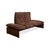 Harriet 2-Seater Sofa in Tobacco Brown Leather from Koinor For Sale - Image 4 of 18