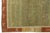 Saffron Modern Hand-Knotted Gabbeh Wool Rug – Earth Tones With Minimalist Animal Motifs For Sale - Image 8 of 8