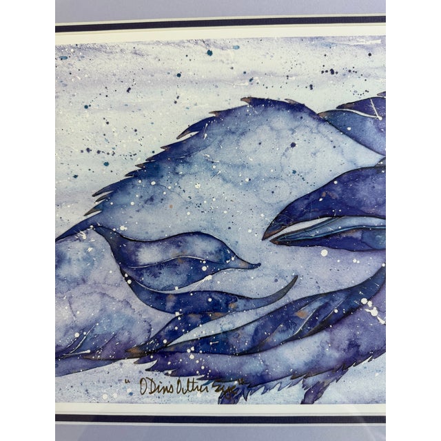 Karla Morreira "Odin's Witness" Signed Limited Edition Raven Art Print - 104/500 For Sale - Image 10 of 10
