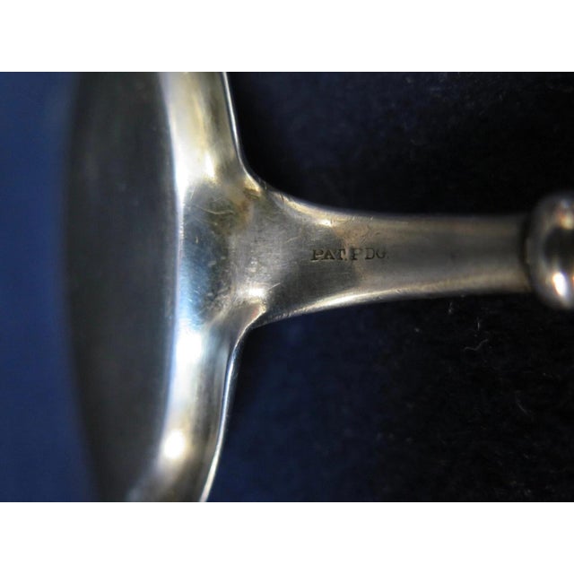 Vintage Turn of the Century Sterling Silver Tomato Server For Sale - Image 4 of 5