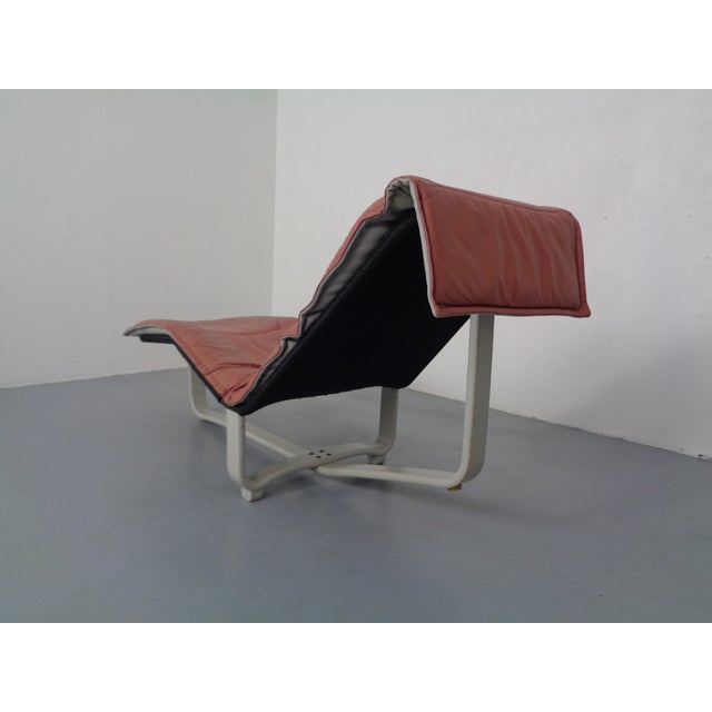 1970s Leather Lounger by Ingmar Relling for Westnofa, Norway, 1970s For Sale - Image 5 of 18