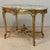 19th Century French Louis XVI Gilded Marble Top Oval Center Table For Sale - Image 4 of 18