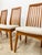 Mid-Century Modern 1970s Mid-Century Modern Benny Linden Teak Dining Chairs - Set of 4 For Sale - Image 3 of 10