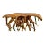 Organic Teak Root Console Table For Sale