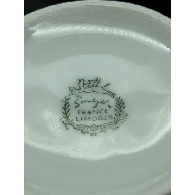 Ceramic Limoges Porcelain Tea Set, 1950s, Set of 15 For Sale - Image 7 of 14