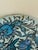 17th Century Persian Round Decorative Blue & White Tile For Sale - Image 4 of 5