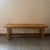 Vintage Raw Wood Bench For Sale - Image 6 of 6