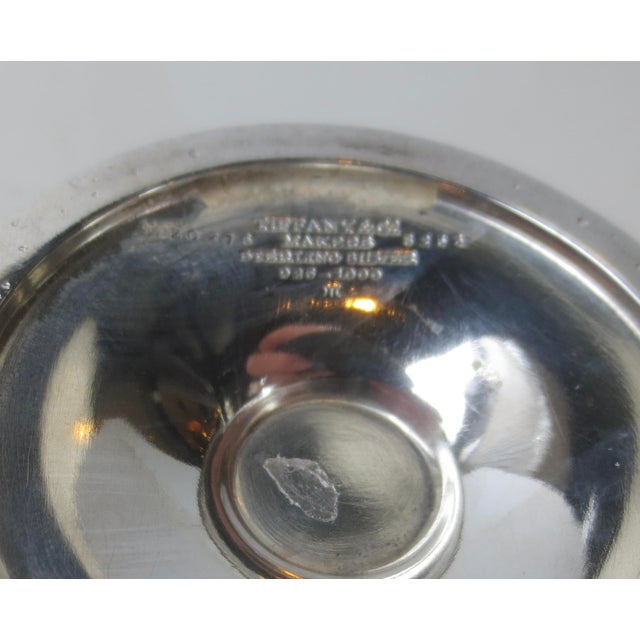 Tiffany and Co. 1940s Tiffany Round Compote Silver Cup For Sale - Image 4 of 7