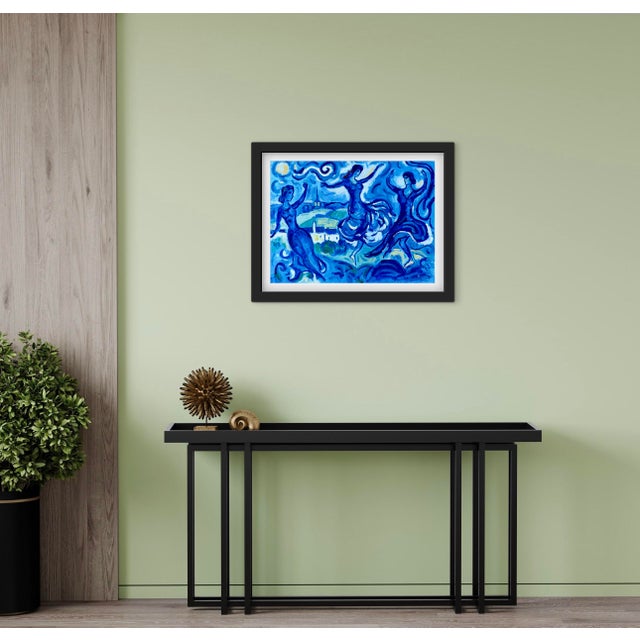 Contemporary Moon Dancers – Original Oil Painting of Female Figures For Sale - Image 3 of 9
