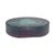 Glass Late 20th Century Organic Hand Blown Studio Art Glass Portal Sculpture in Amethyst and Aqua For Sale - Image 7 of 7