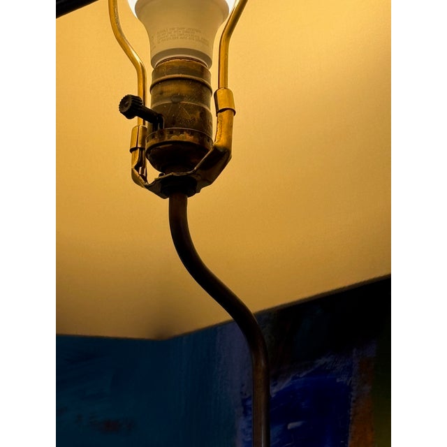 Gray 1950s Pair of Stone Lion Table Lamps For Sale - Image 8 of 14