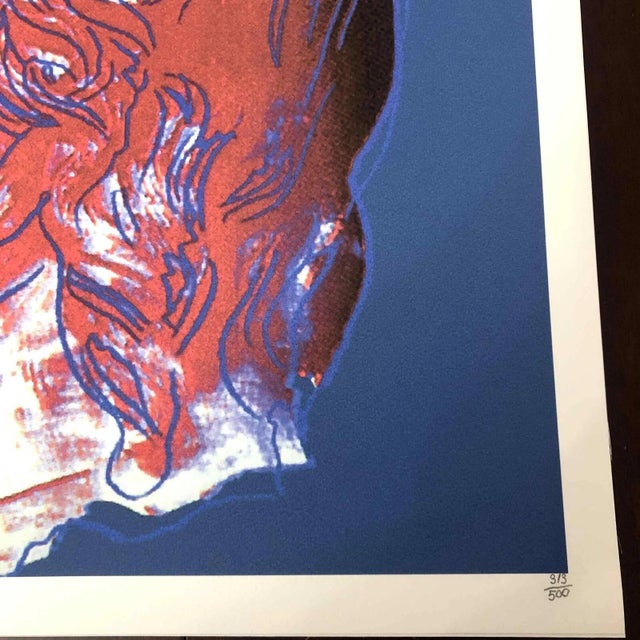 American 1990s After Andy Warhol "Alexander the Great" Lithograph For Sale - Image 3 of 11