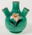 Early 20th Century Antique Japanese Hand-Painted Porcelain Tulipiere For Sale - Image 5 of 8