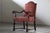 Mid-Century Modern Danish Baroque Louis XV Style Oak Armchair, 19th Century For Sale - Image 3 of 18