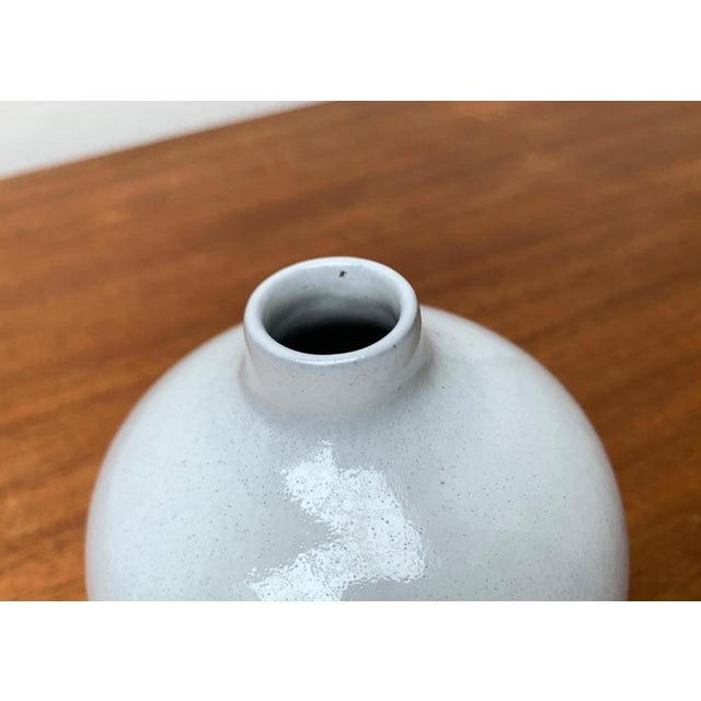 Mid-Century German Studio Pottery Vase from BKW Böttger Keramik Wandsbek, 1960s For Sale - Image 4 of 17