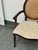 Bombay Company Traditional Oval Cane-Back Armchair For Sale - Image 10 of 12