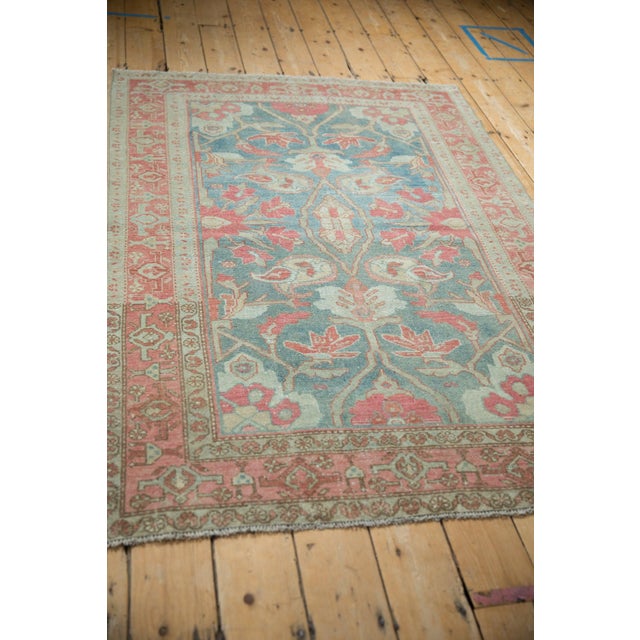 Traditional Vintage Distressed Malayer Rug - 4'2" x 6'1" For Sale - Image 3 of 10