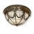 French 1930's French Silver Plated Light Fixture For Sale - Image 3 of 7