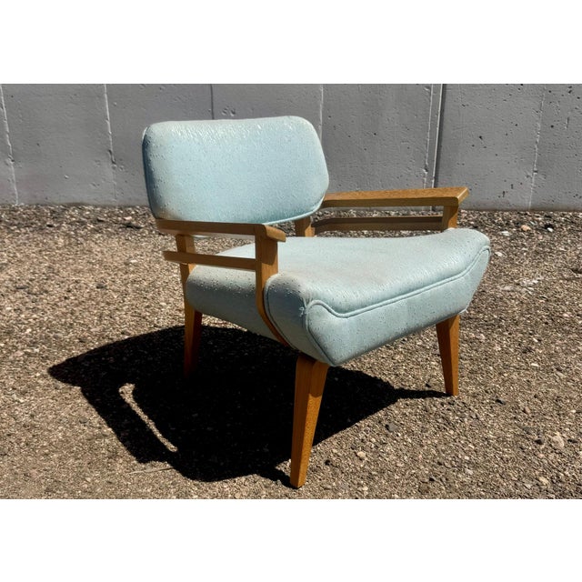 Mid-Century Modern Vintage Mid Century Modern Lounge Chair Attributed to Brown Saltman For Sale - Image 3 of 6