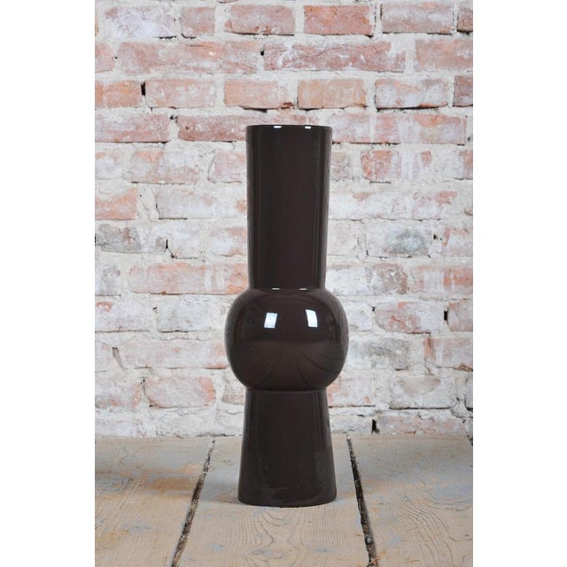 Mid-Century Vase in Ceramic, Czech, 1960s For Sale - Image 4 of 11