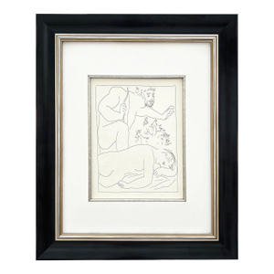 1970s Picasso 1 Cephalus Kills His Wife Procris by Accident Framed