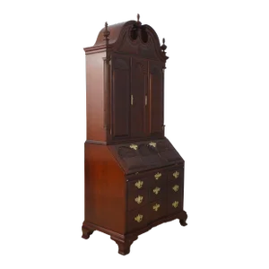 Kindel Updyke Blockfront Mahogany Winterthur Desk